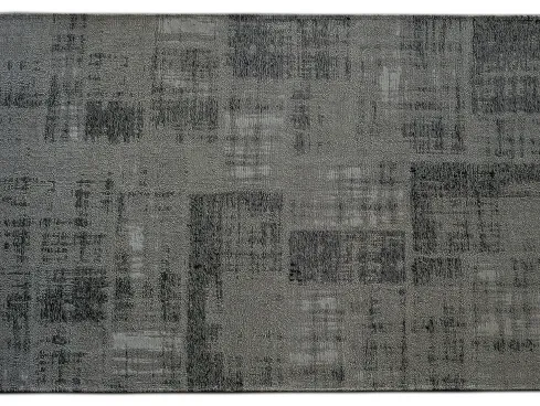 Tappeto Darwin tessuto in cotone e ciniglia a rilievo dall'aspetto slavato e consumatodi Cattelan Italia