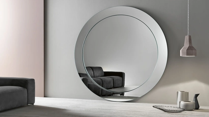 Specchio da terra rotondo Gerundio di Tonelli