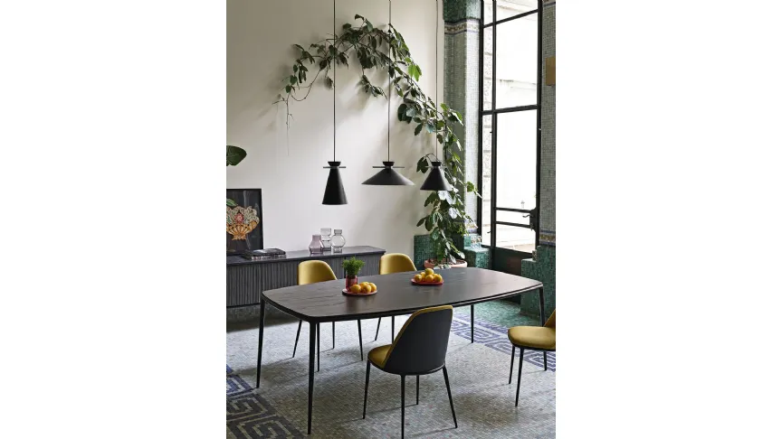 Lampada con paralume in metallo Japan L M S Sospensione di Midj