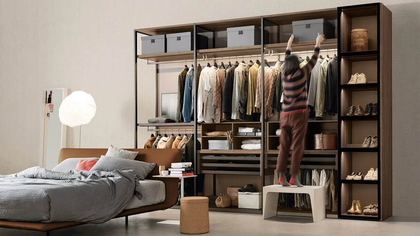 Cabina Armadio Aria Gola di Kristalia