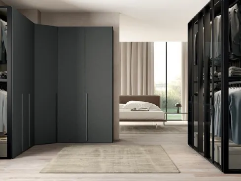 Armadio Vitalyty Concreta e Sunrise di Colombini Casa