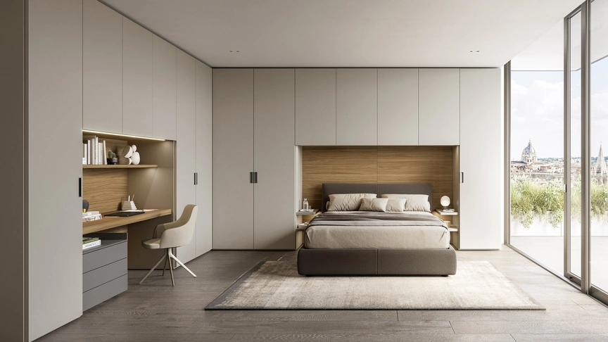 Armadio con ante battenti Ponte di Sangiacomo