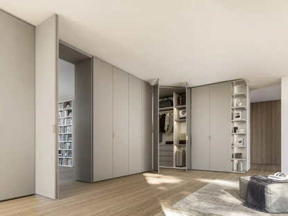 Armadio Terminale Angolare Anta Liscia di Sangiacomo