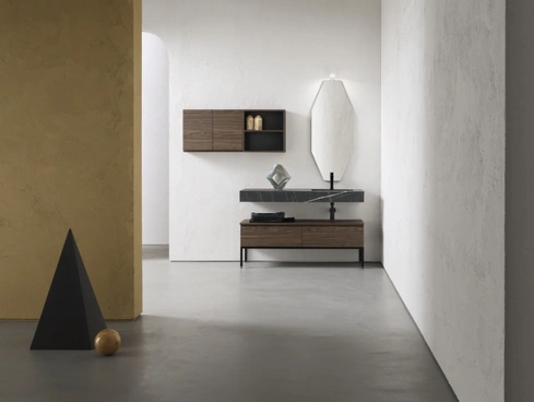 Mobile Bagno da appoggio in nobilitato effetto legno B-GO BG021 di Compab