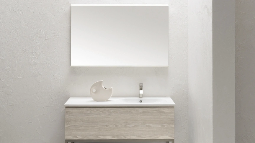 Mobile Bagno da appoggio in nobilitato effetto legno B-GO BG028 di Compab