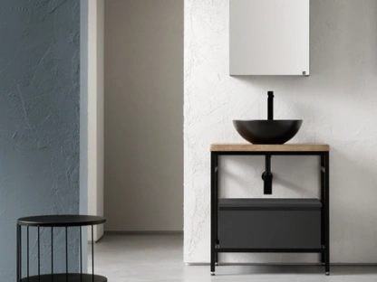 Mobile Bagno da appoggio in laccato opaco B-GO BG029 di Compab