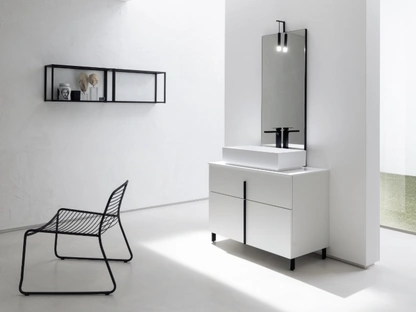 Mobile Bagno da appoggio in perla nobilitato B201 BD004 di Compab