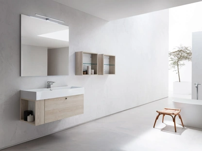 Mobile da Bagno sospeso in seta nobilitato B201 BD005 di Compab
