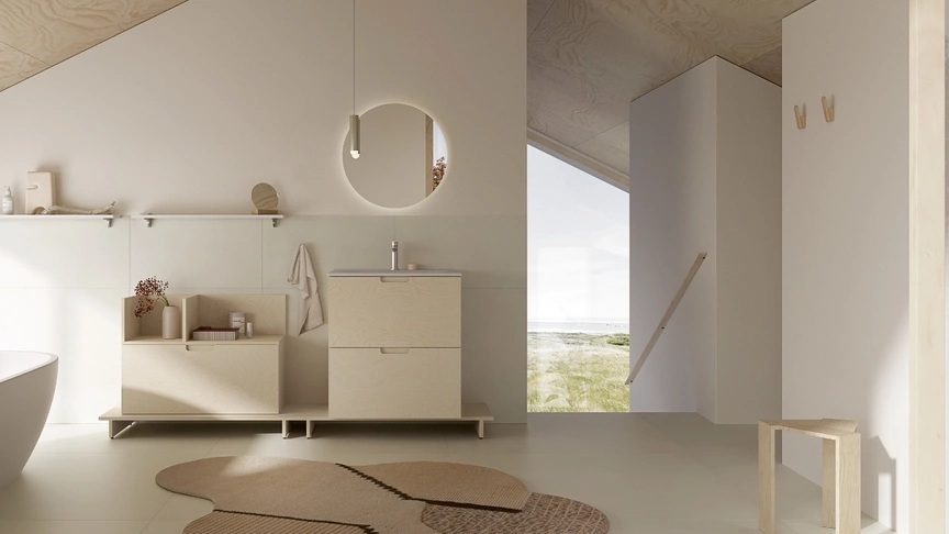 Mobile da Bagno a terra STRATOS OS03 di Compab