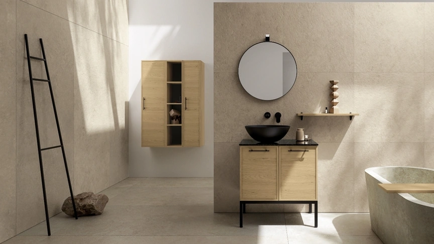 Mobile da Bagno a terra TABULA TB09 di Compab