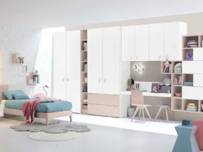 Cameretta componibile Golf C122 in melaminico di Colombini Casa