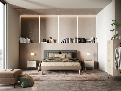 Gruppo Notte Brick con piedini di Colombini Casa