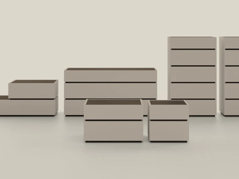 Gruppo Notte Wafer di Kristalia