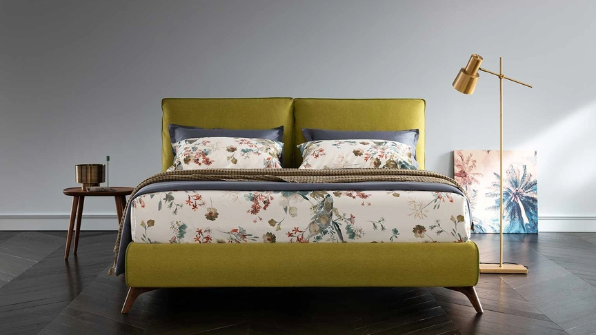Letto con testiera Soul Nisida di Altrenotti