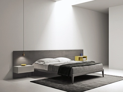 Letto Bun Sommier in legno di Kristalia