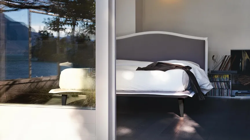 Letto con testiera arrotondata Lyle Modern di Noctis