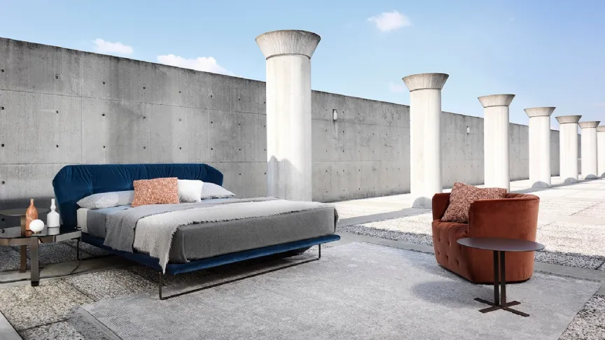 Letto con testiera New York Air di Saba