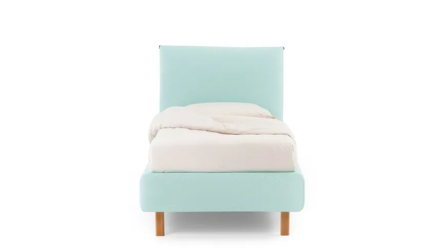 Letto singolo con contenitore London di Noctis
