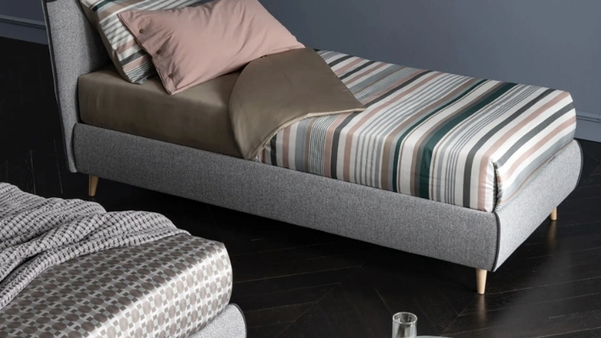 Letto singolo con testiera Soul Young Licony di Altrenotti