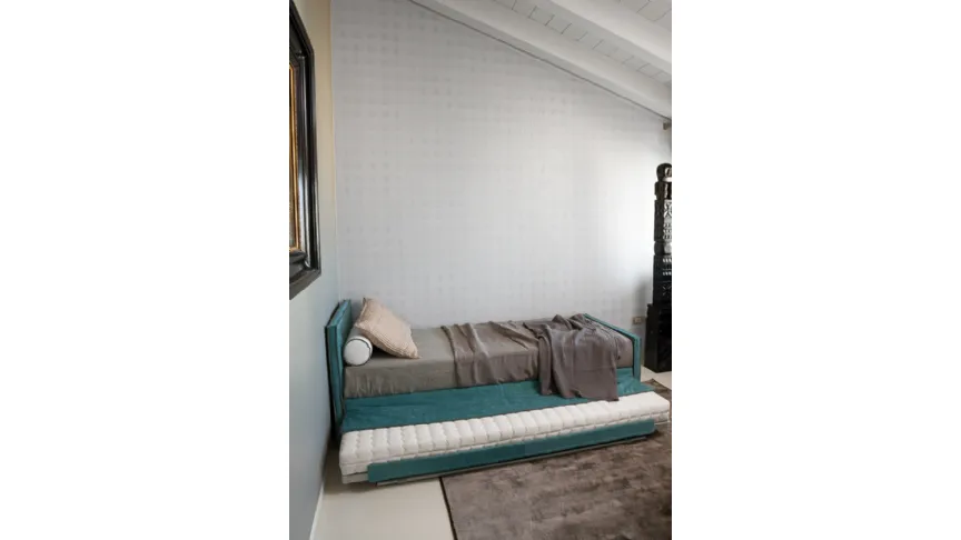 Letto Singolo Step Single Bed con letto estraibile di Flexteam