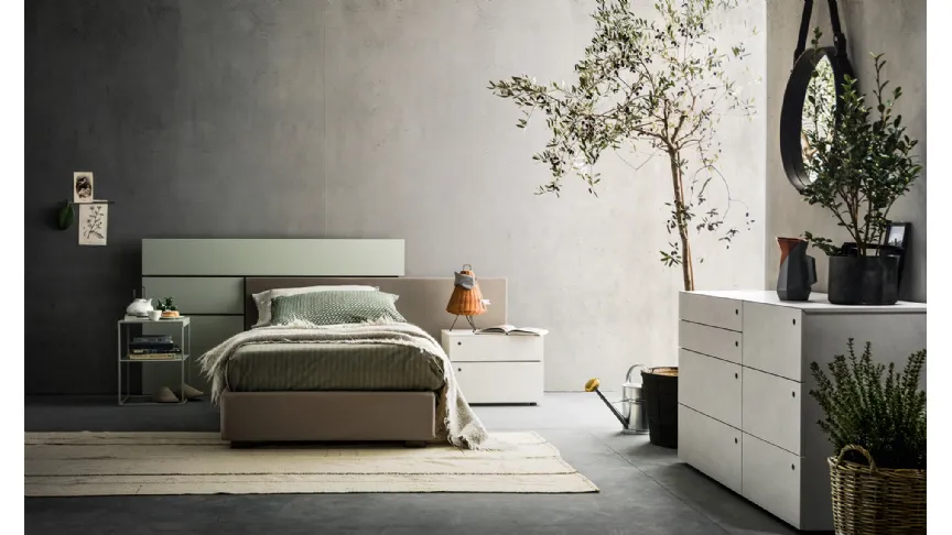Letto moderno Skip di Alf DaFrè