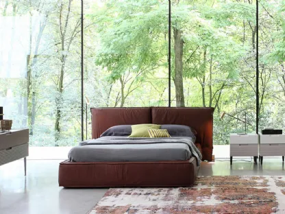 Letto imbottito Zero16 di Devina Nais