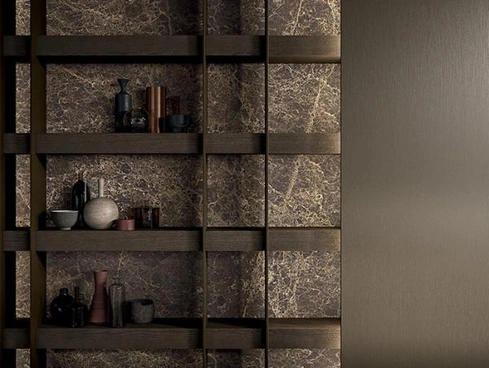 Libreria a muro Brera 04 di Modulnova