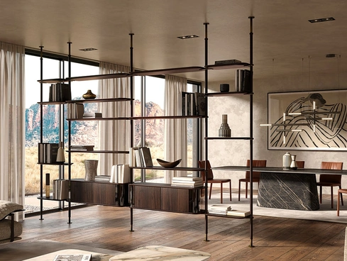 Libreria divisoria Harbour di Cattelan Italia