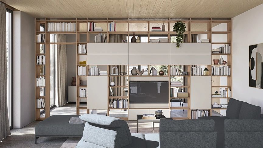 Libreria Infinity L04 di Colombini Casa