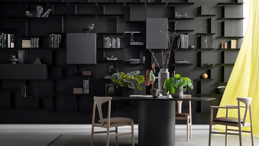 Libreria componibile Avenue di Kristalia