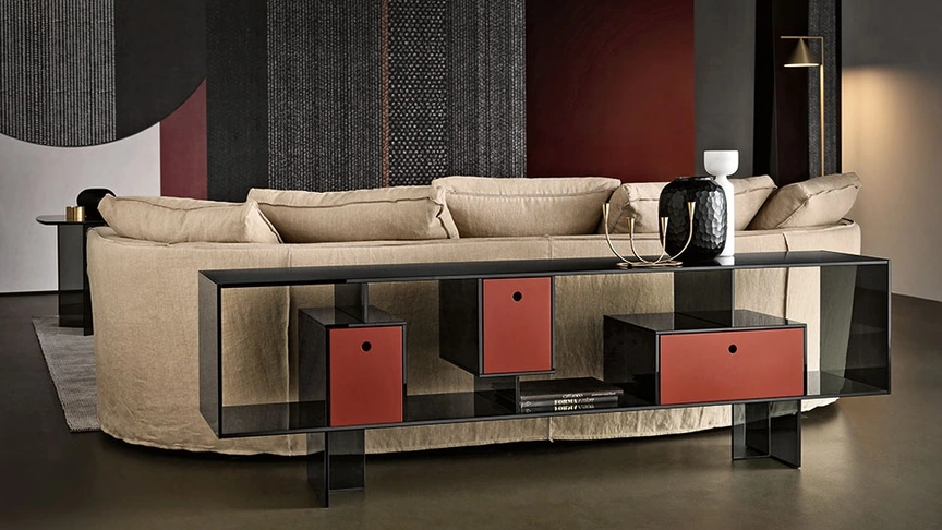 Madia in vetro Liber M di Tonelli