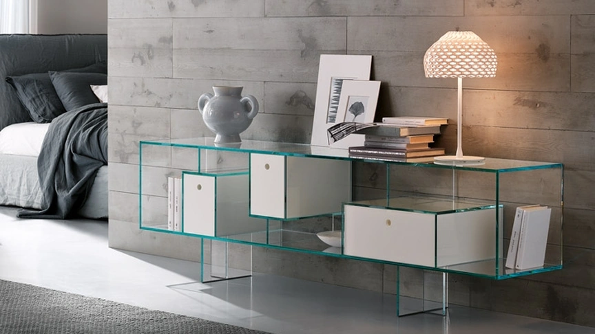 Madia in vetro Liber M di Tonelli