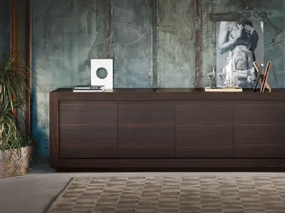 Madia Picasso P12 finitura Rovere Coke di Riflessi