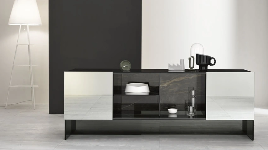 Madia in vetro Shoji Madia di Tonelli