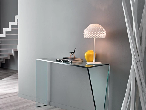 Mobile ingresso in vetro Penrose Consolle di Tonelli