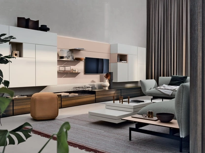 Mobile Porta Tv Avenue System di Kristalia