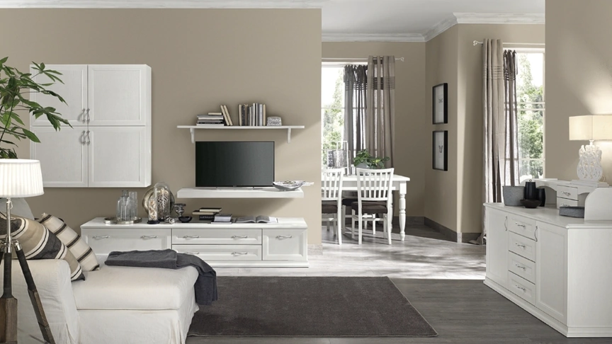 Parete Attrezzata Arcadia AS021 di Colombini Casa