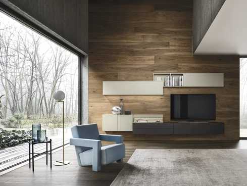 Parete Attrezzata Lampo 019 di Sangiacomo