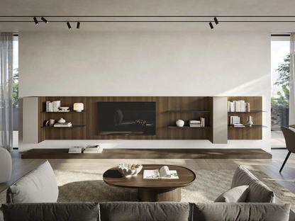 Parete Attrezzata Night & Day L02NS di Colombini Casa