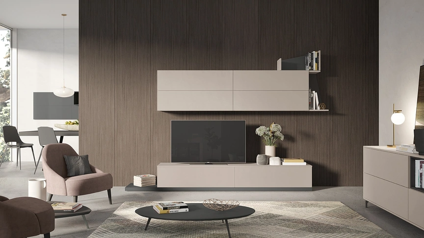 Parete Attrezzata Night & Day L10 di Colombini Casa