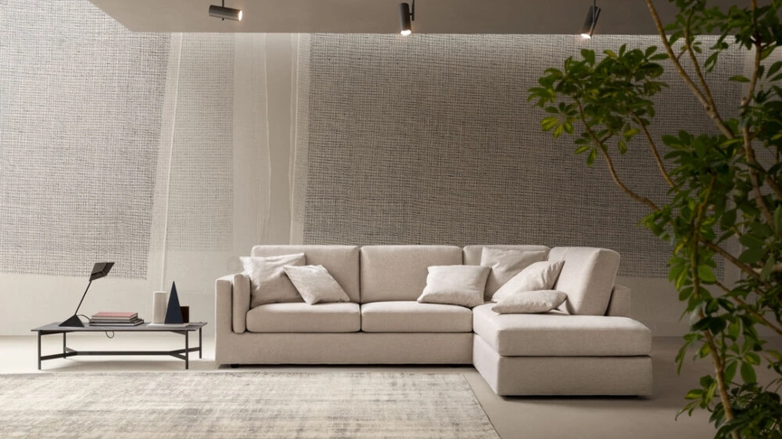 Divano ad angolo Sheer di Samoa