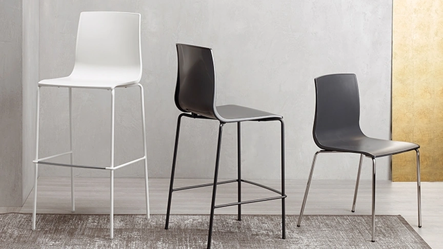 Sgabello Alice in tecnopolimero di Scab Design