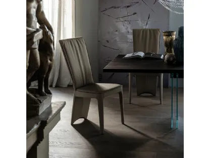 Sedia in tessuto con schienale alto Aurelia di Cattelan Italia