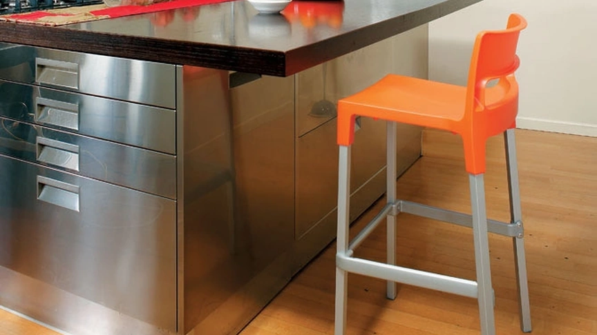 Sgabello in tecnopolimero Divo di Scab Design