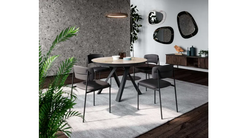 Sedia di design Ego di Ozzio