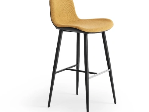 Sgabello imbottito Dalia di Midj