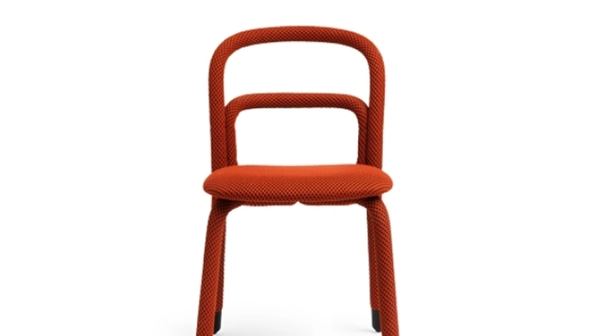 Sedia imbottita Pippi di Midj