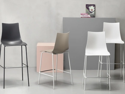 Sgabello Zebra Tecnopolimero di Scab Design