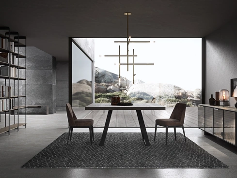 Tavolo Blade Wood di Modulnova