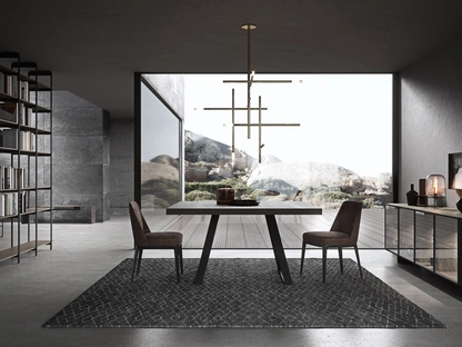 Tavolo Blade Wood di Modulnova